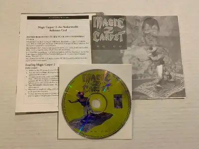 Magic Carpet 2 The Netherworlds 90s Vintage PC CD Game, View more