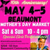 MOTHER'S DAY MARKET WITH ELVIS PERFORMANCE 