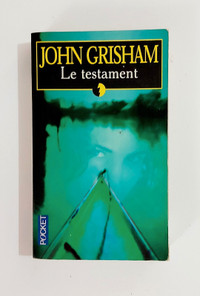 Roman - John Grisham - LE TESTAMENT - Livre de poche
