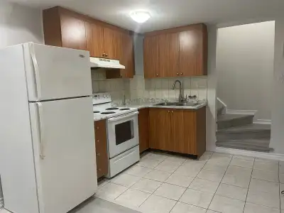 1. 1 x bedroom basement 2. High roof ( as upper floor is backsplit ) 3. Wooden new floors 4. All new...