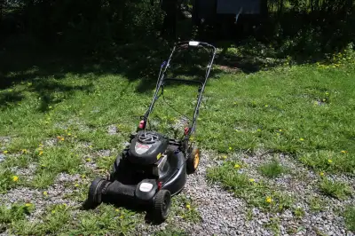 Runs and drives. Has an electric starter, but not the battery or buttons, the pull start works. See...