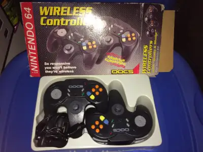 N64 DOC'S Wireless Controllers Nintendo 3rd party, View more
