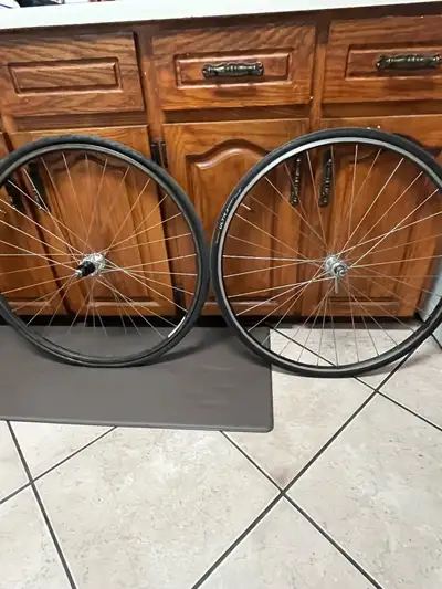 Shimano 600 Tricolor 700c Road Bike Wheel Set!, View more