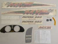 1996 Ski Doo MXZ 583 Decal package