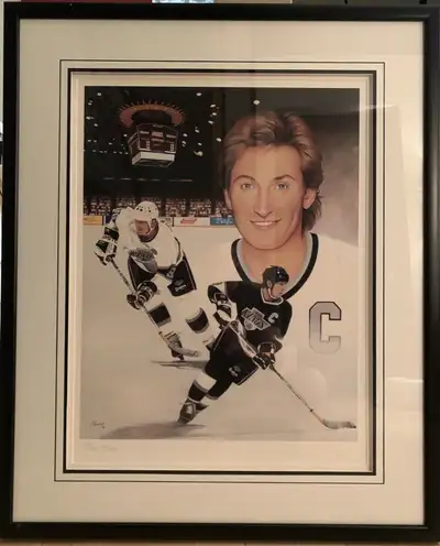 Wayne Gretzky 2000. Signed by Wayne,  limited edition by Theiss, View more