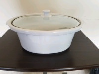 Used Slow Cooker Ceramic pot with lid.