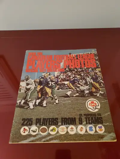 1971 Eddie Sargeant CFL Players Photo Album, View more