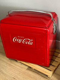 Glacière Coca-Cola 1955 en français 