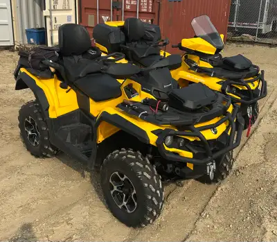 2015 Can Am Outlander Max 600 km, Warn winch, all original, Senior used, great shape. Comes with rea...