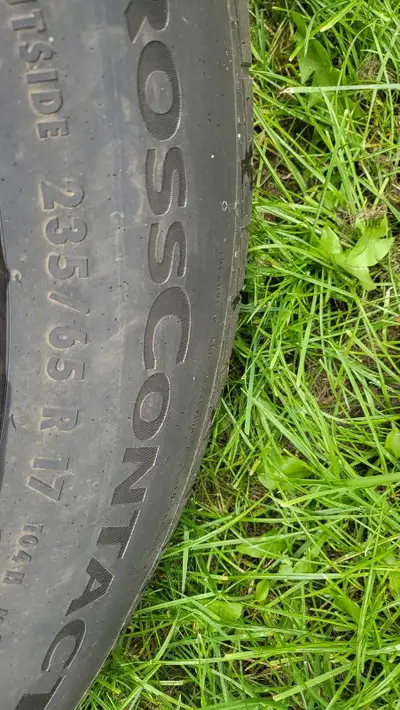 All Season tires OEM, in excellent condition. Tires only $220.00 Continental brand. Pickup County Fa...