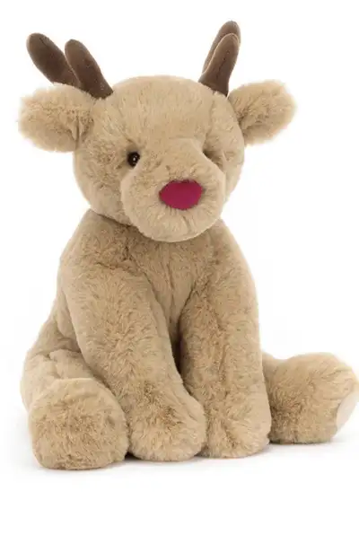 NEW Jellycat Romi Reindeer Kids Stuffed Animal with tags attached. One of the the most popular, soug...
