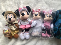 2 Minnie Mouse dolls - collectible -