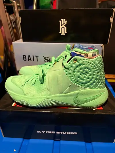 Nike What The Kyrie 2 Green Glow Size 8.5 $400, View more