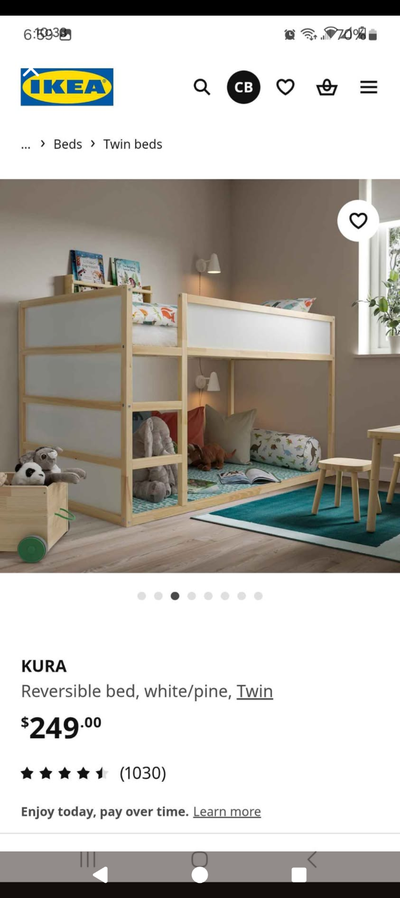 IKEA Kura reversable bed (kids), View more