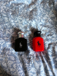 Polo Red and Polo Black Colognes