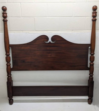 Vintage Four Poster Bed - Head and Footboard