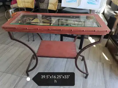 rustic console Table, View more