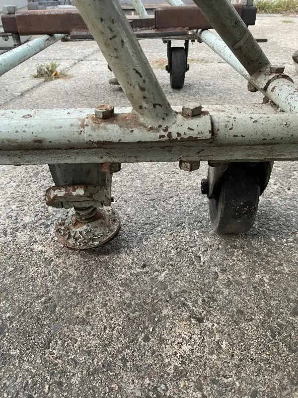 Vintage rolling motor stand for sale. in Other in Red Deer - Image 5