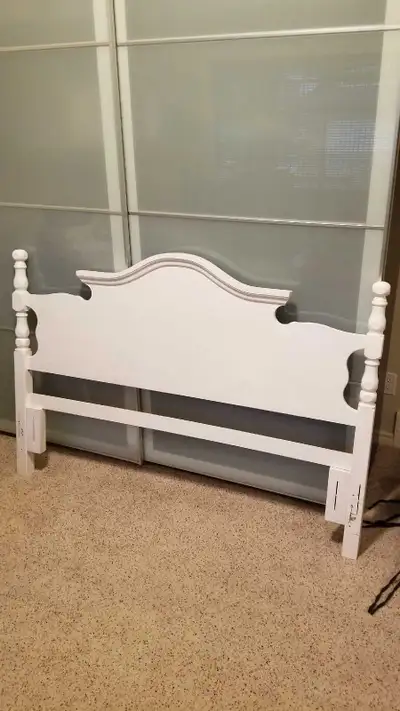 Queen Bed Frame + Headstand, View more