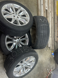 20” 11-17 Ford Explorer rims and tires