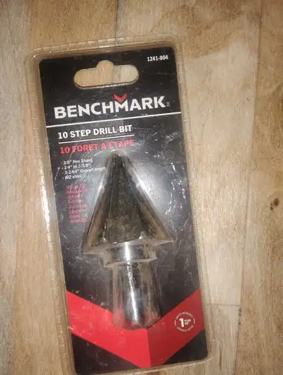 Benchmark 10 Step Drill Bit, View more
