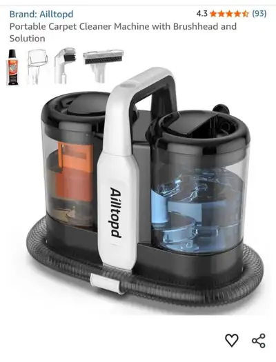 Ailltopd Carpet and Upholstery Cleaner, View more