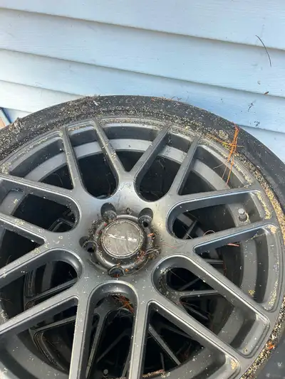 Set of rtx rims and winter tires great tread 1000 obo 19inch rims and tires RTX rims- tires are 225/...