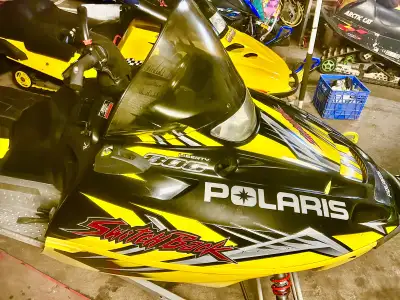 Works really good 6000 miles. Second owner has papers. has reverse nice 144 track on it. It’s like b...