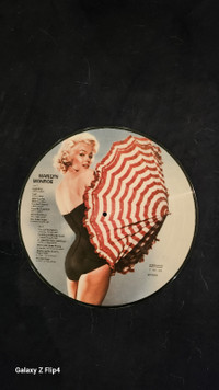 Picture disc Maryline Monroe