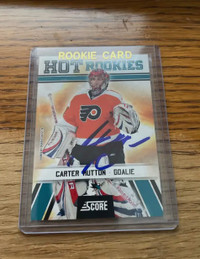 FREE Carter Hutton Signed Rookie Card FREE