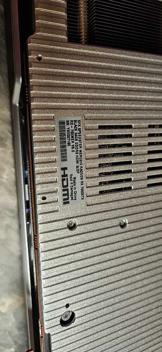 AMD Radeon RX 7900XTX XFX Speedster MERC310  Carte graphique GPU in System Components in Longueuil / South Shore - Image 8