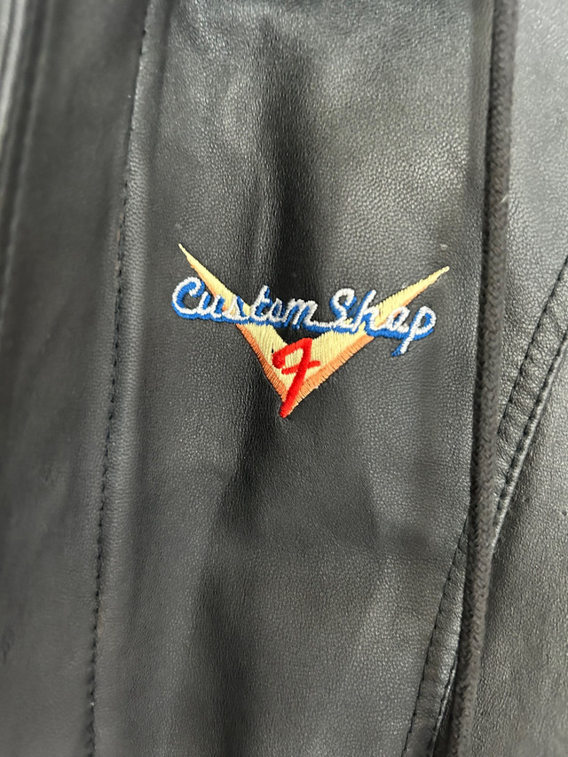 Fender custom shop leather jacket  in Men's in Hamilton - Image 3