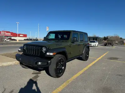 JEEP WRANGLER Willys 2022 Lease Takeover!!!!