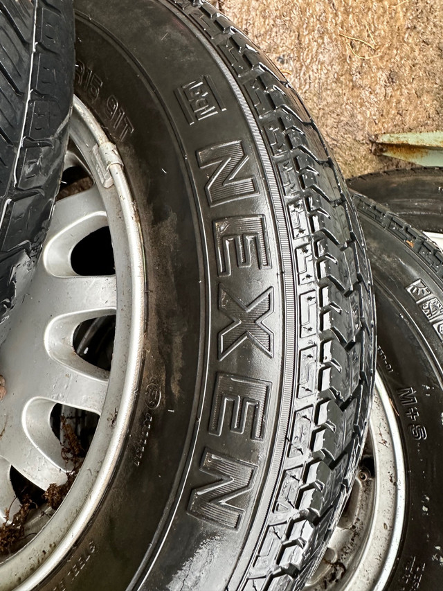 195/65r15 new all season tires on 15x7 bmw rims  in Tires & Rims in Hamilton - Image 3