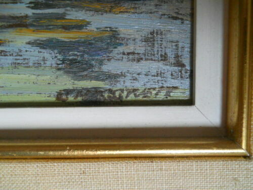 Bruce Heggtveit Oil On Board  Autumn Reflection Fortune Lake in Arts & Collectibles in Ottawa - Image 3