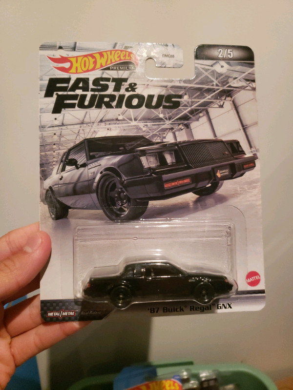 2022 Hot wheels Fast & Furious Premium 1987 Buick Grand National in Arts & Collectibles in Markham / York Region