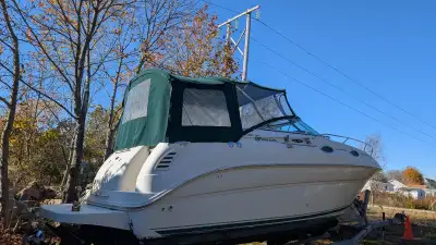 Clean and well cared for SeaRay with trailer, ready for a new home. Inquire for details.
