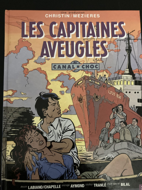 Canal Choc Les capitaines aveugles Christin, Pierre dans Bandes dessinées  à Ville de Montréal