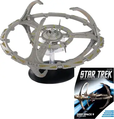 Star Trek Eaglemoss The Official Starships Collection Station Deep Space 9 XL Edition with Magazine...