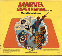 Marvel Super Heroes Set#1 and Set #2 Metal miniatures 25mm TSR