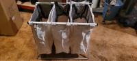 3 Compartment Laundry Hamper (New)
