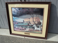 Noah's Ark Framed Art Print -PLEASE  Call us 519-250-5890