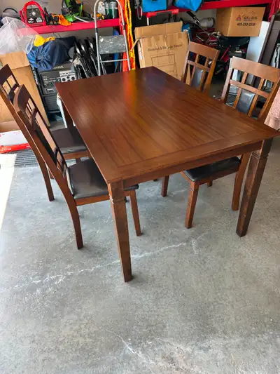 Table and 4 Chairs, View more