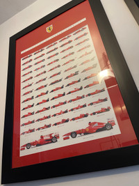Ferrari Formula 1 framed picture 
