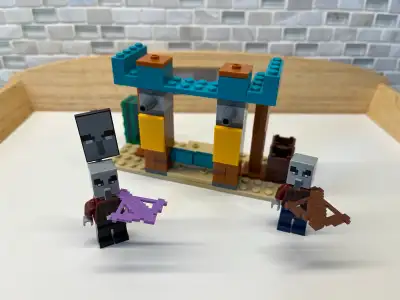 LE-GO Minecraft Desert Patrol Kids' Video Playset- 21267, View more