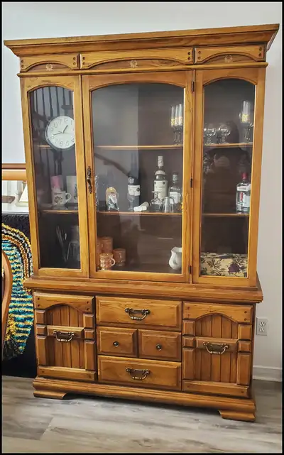 Antique China Cabinet, View more