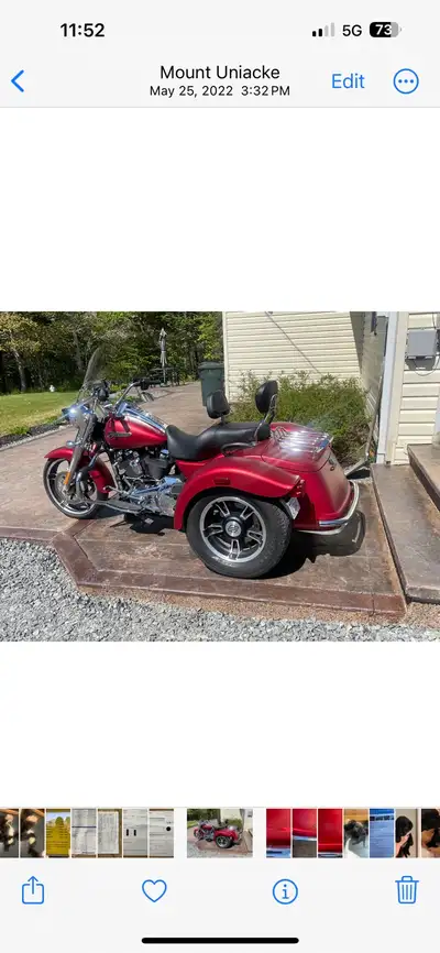 2019 harley freewheeler sundowner seat Used one month ( back rest not included) Like new , not sure...