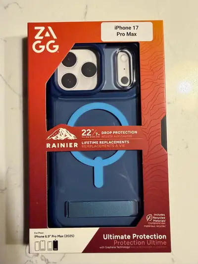 Zagg Rainier Snap iPhone 17 Pro Max case, View more