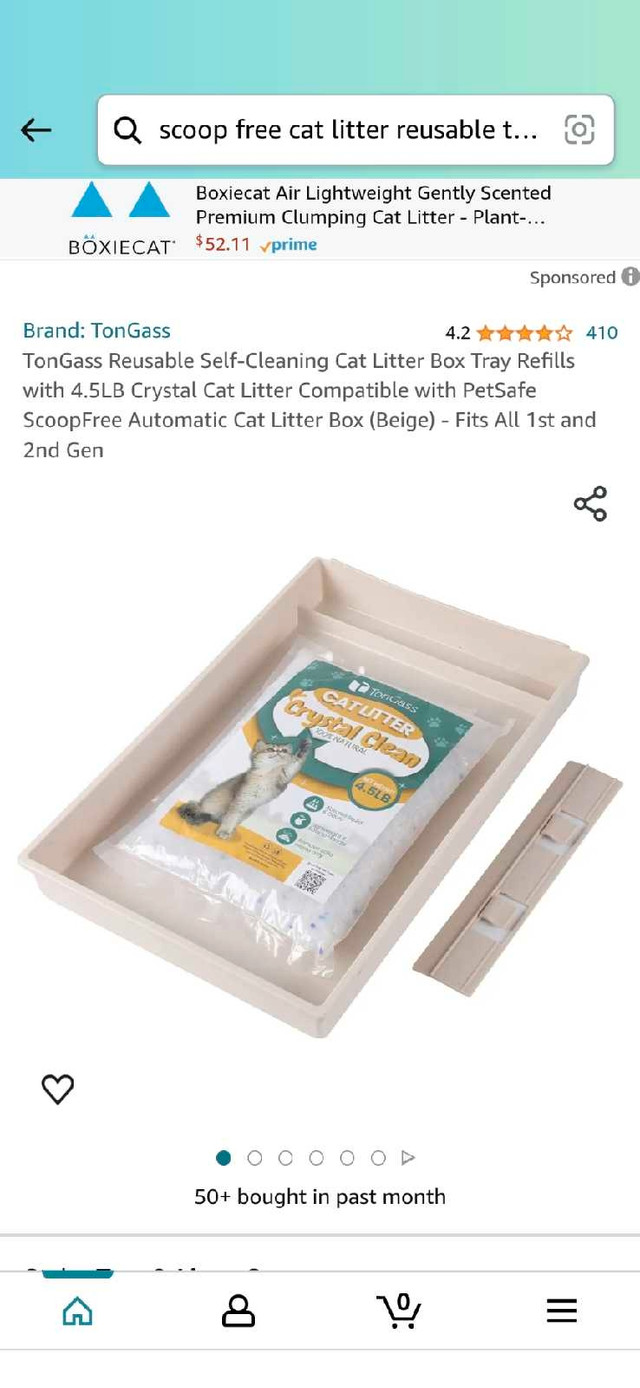 PetSafe scoop free litter box & reusable litter box in Accessories in Norfolk County - Image 2