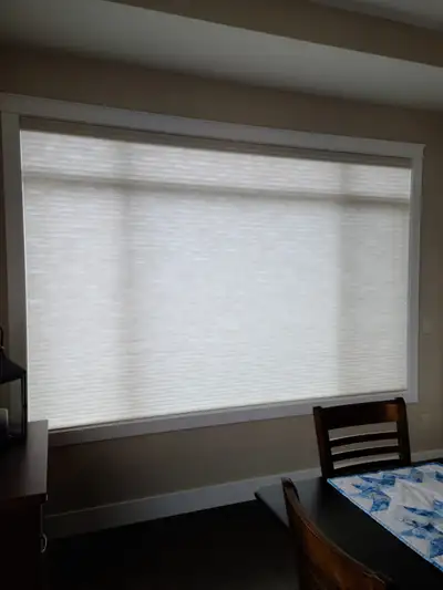 Hunter Douglas Applause PowerView Gen 3 Automation Bottom up Sunterra 3/4 inch light filtering cell...